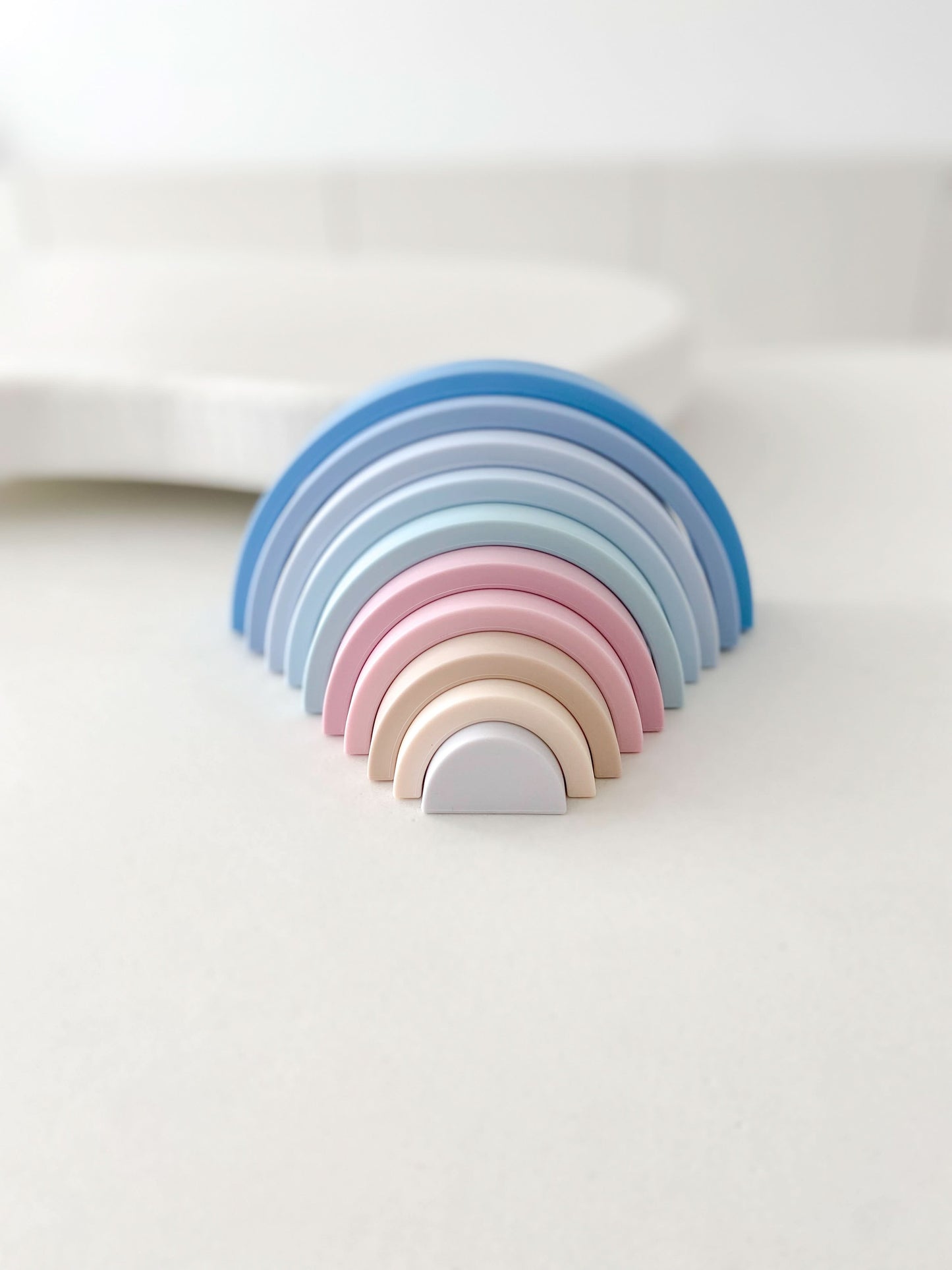 Silicone Rainbow Stacker