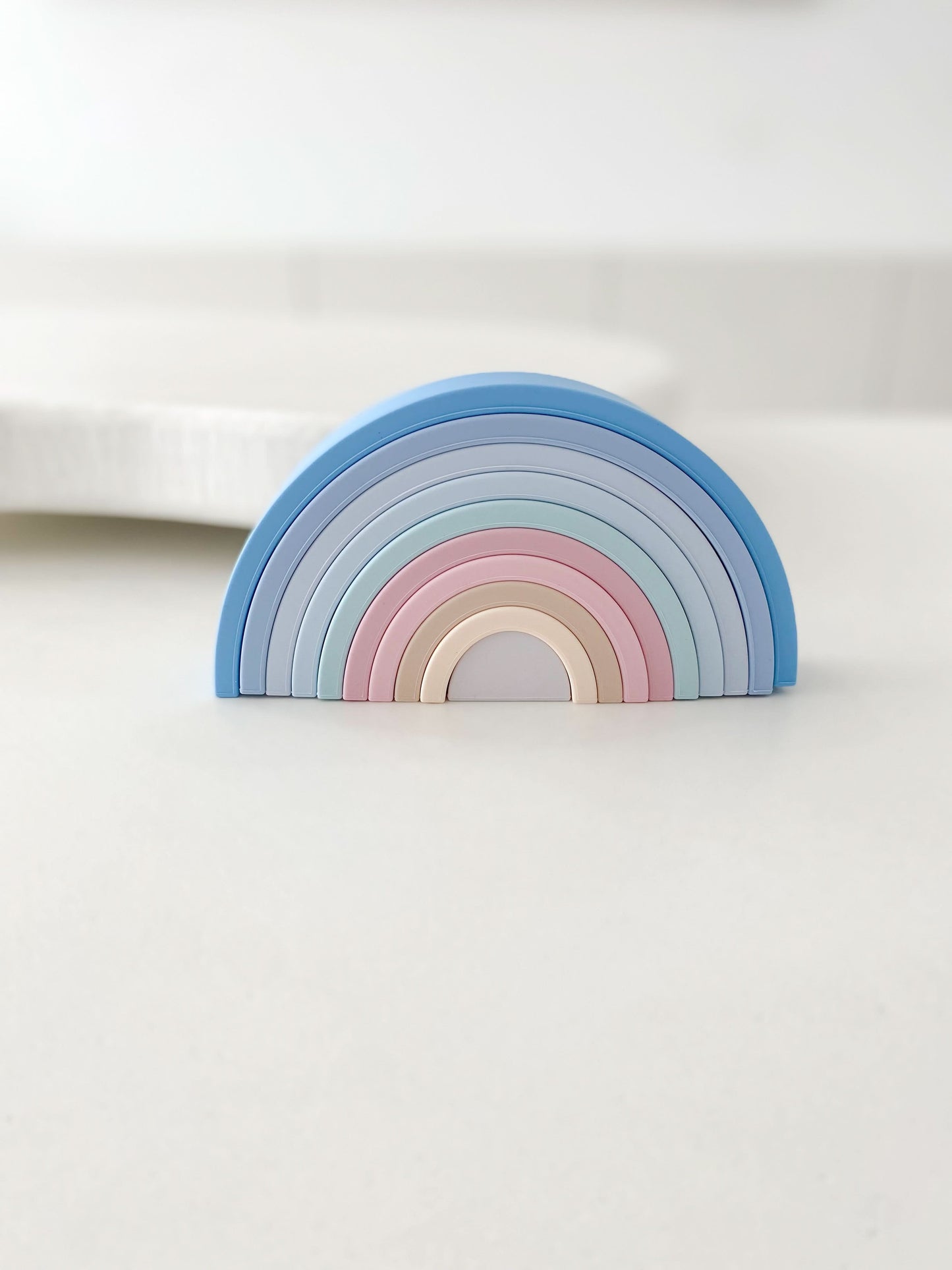 Silicone Rainbow Stacker