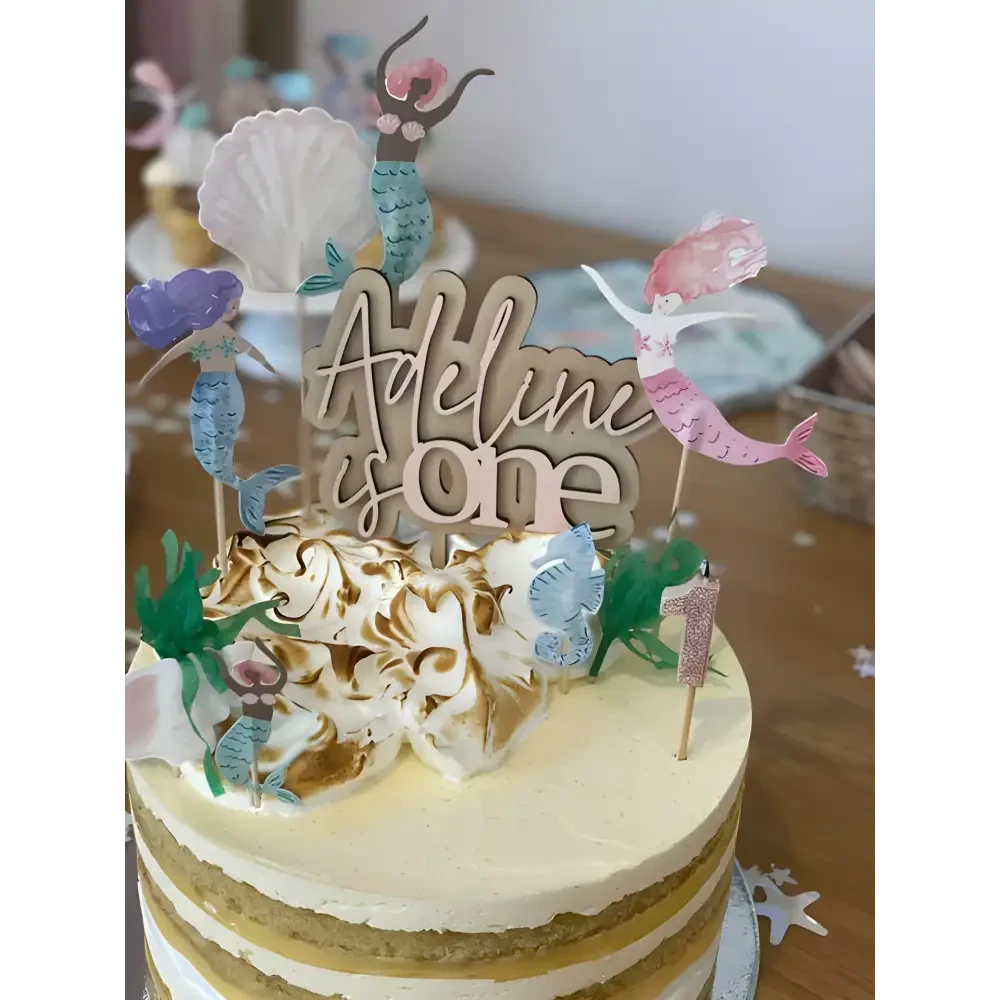 3D Cake Topper - Timber Tinkers