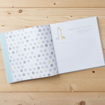 Baby Journal - First Year Baby Keepsake Book (Jungle)
