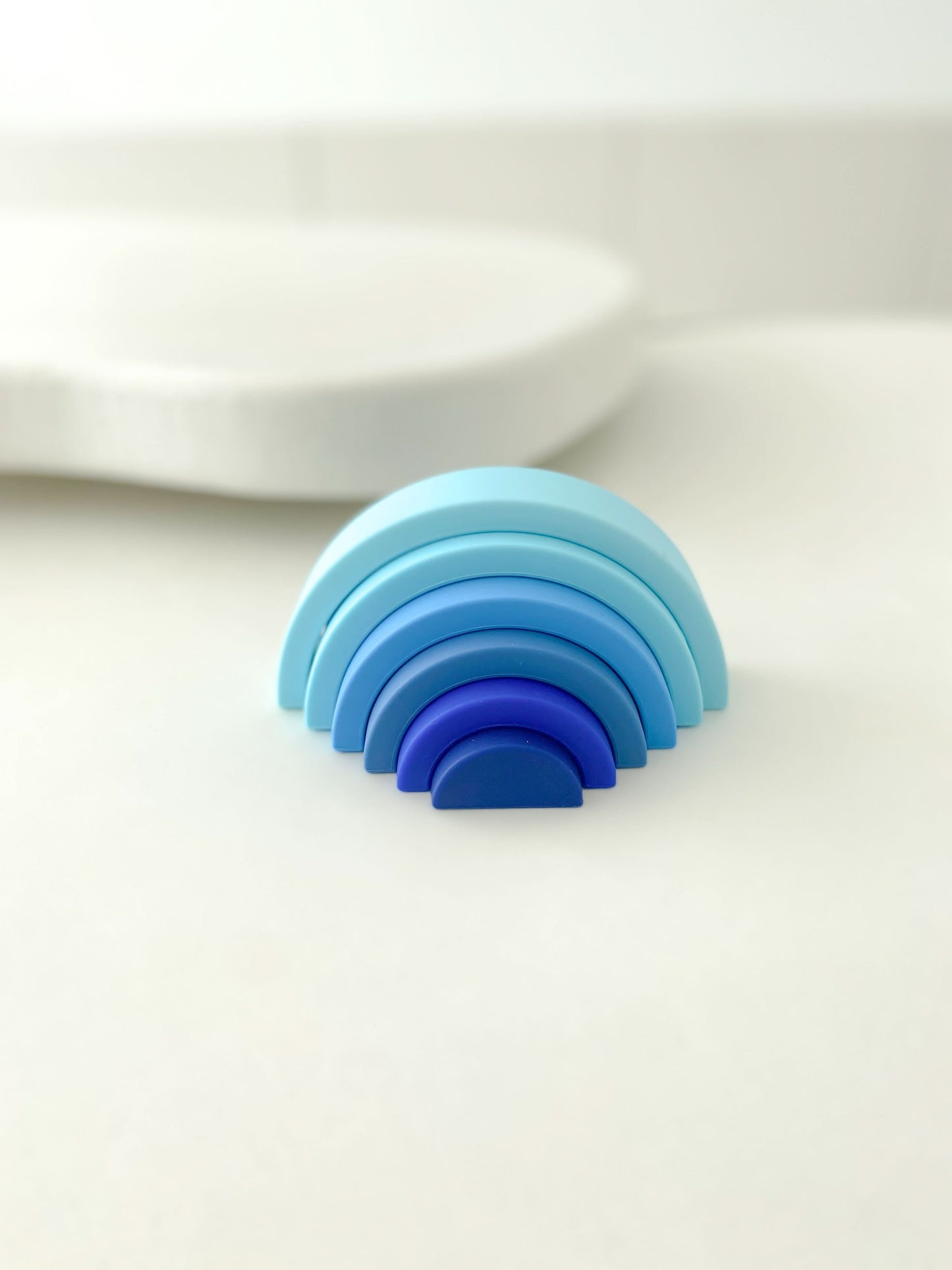 Silicone Rainbow Stacker