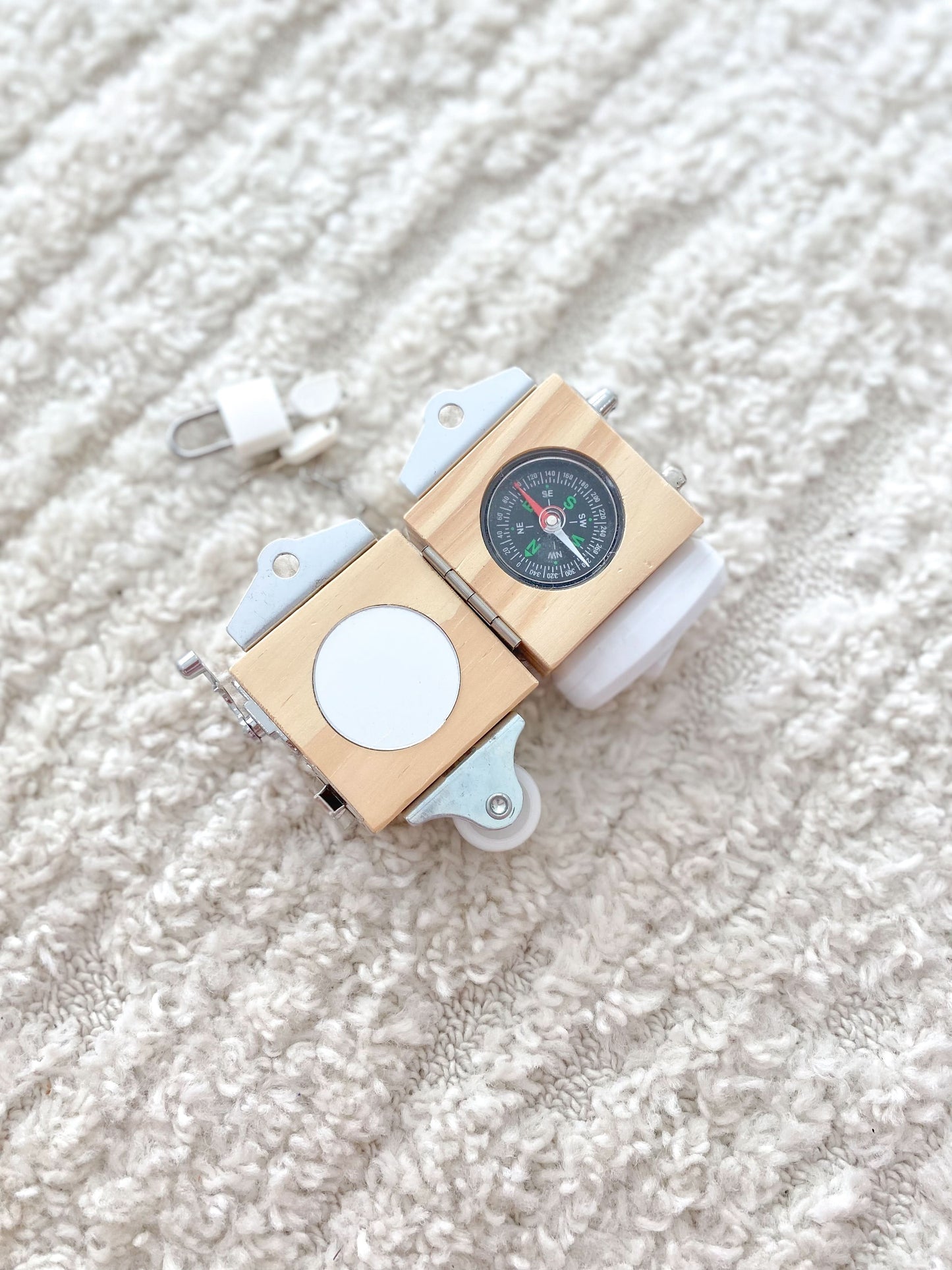 Busy Cube with Built In Compass
