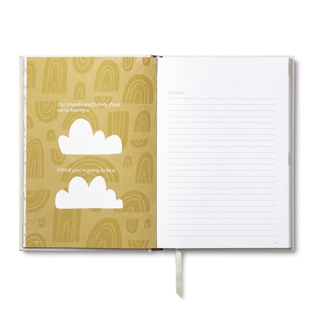 Keepsake Pregnancy Journal - waiting for you