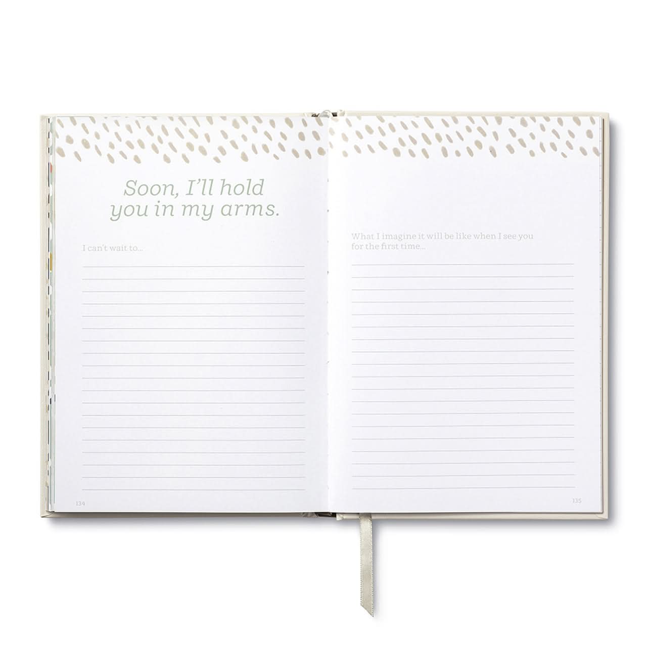 Keepsake Pregnancy Journal - waiting for you