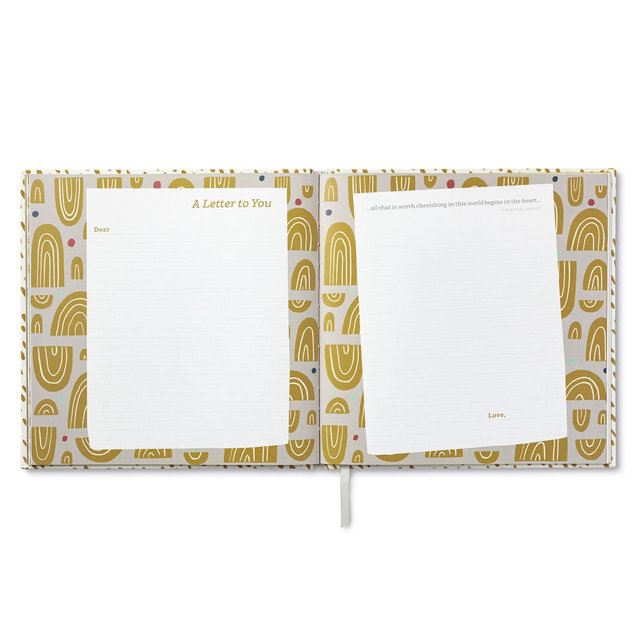 Baby Journal - First Year Baby Keepsake Book (Modern)