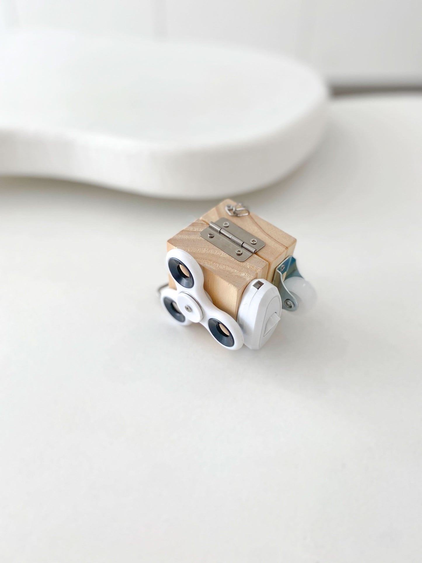 Busy Cube with Built In Compass