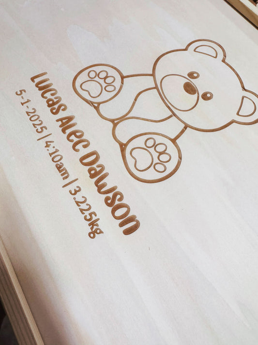 Keepsake Box - Teddy Bear