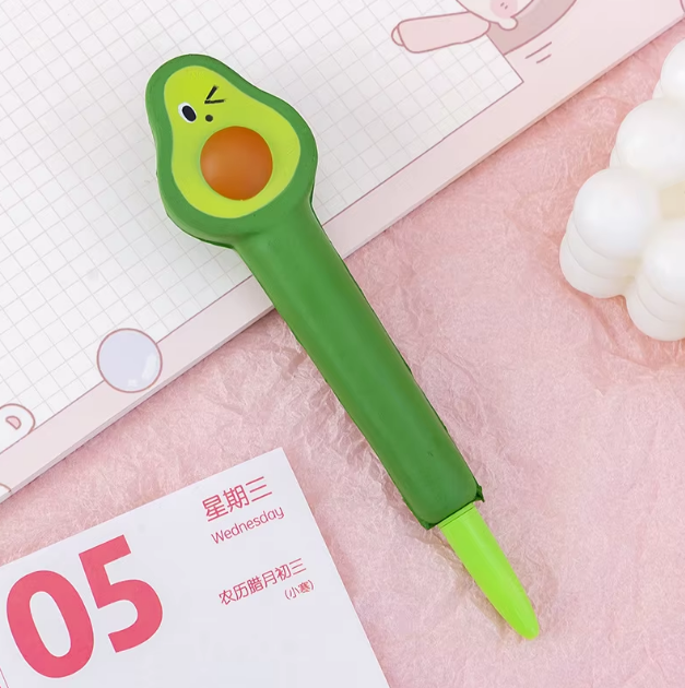 Squishy Character Pen (Black Ink)