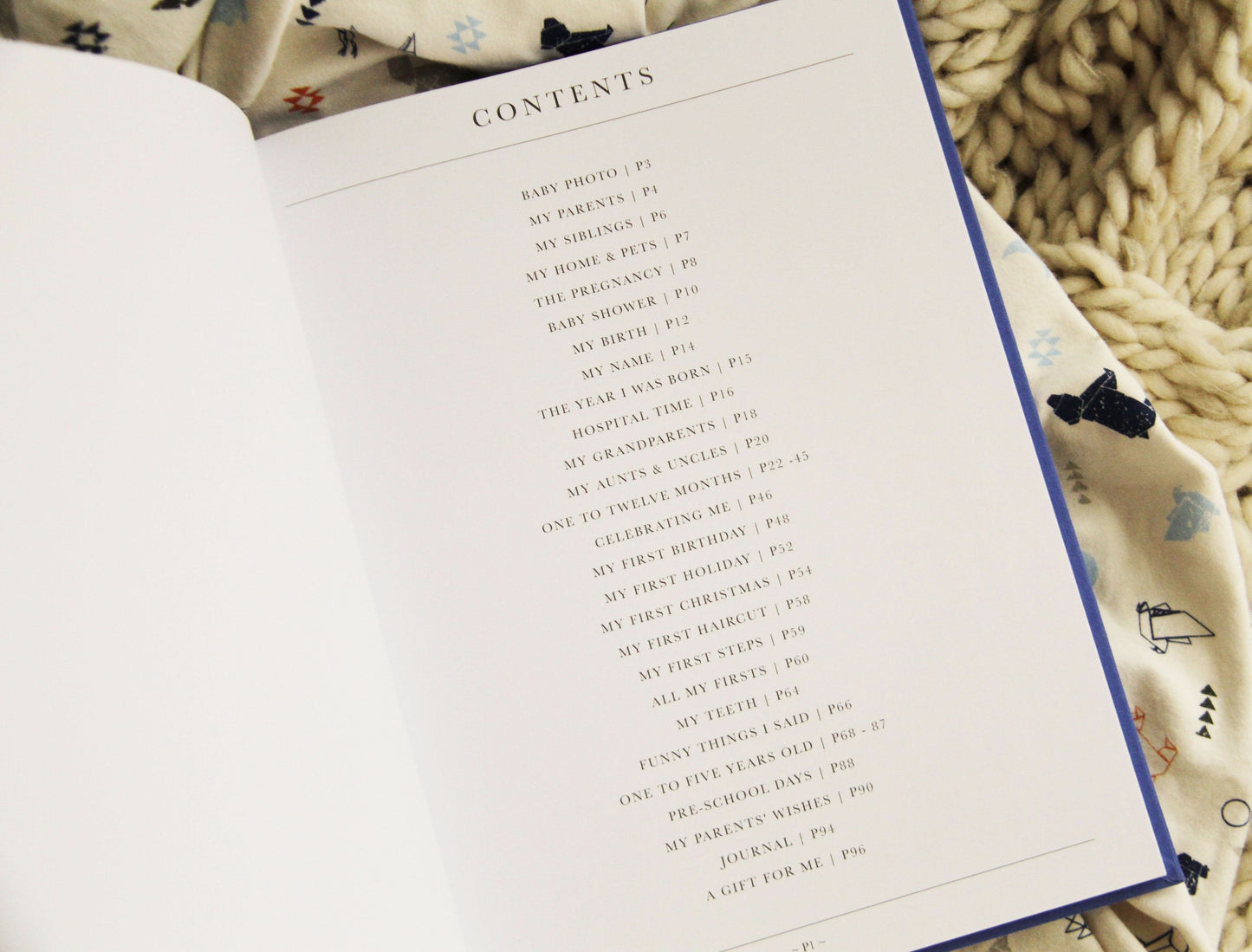Baby Journal - First Five Years Record Book - (Pink)