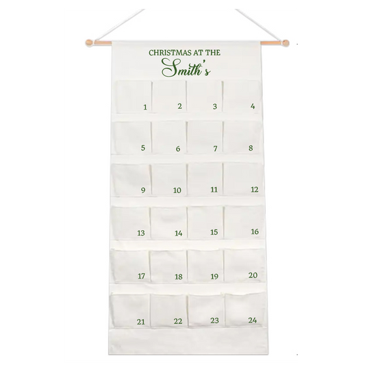Personalised Large Christmas Advent Calendar - CLASSIC