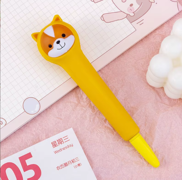 Squishy Character Pen (Black Ink)