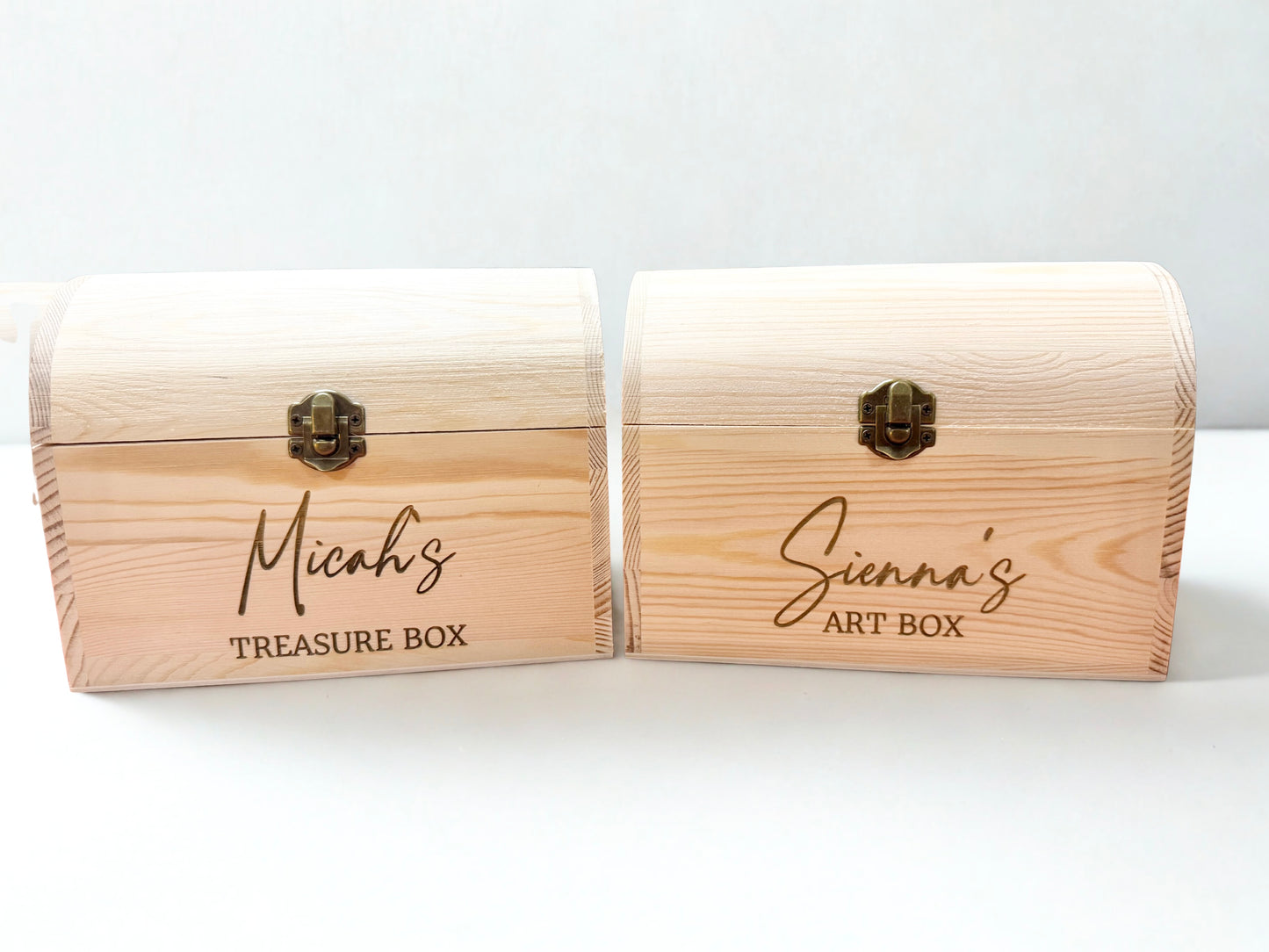 Personalised Wooden Treasure Box