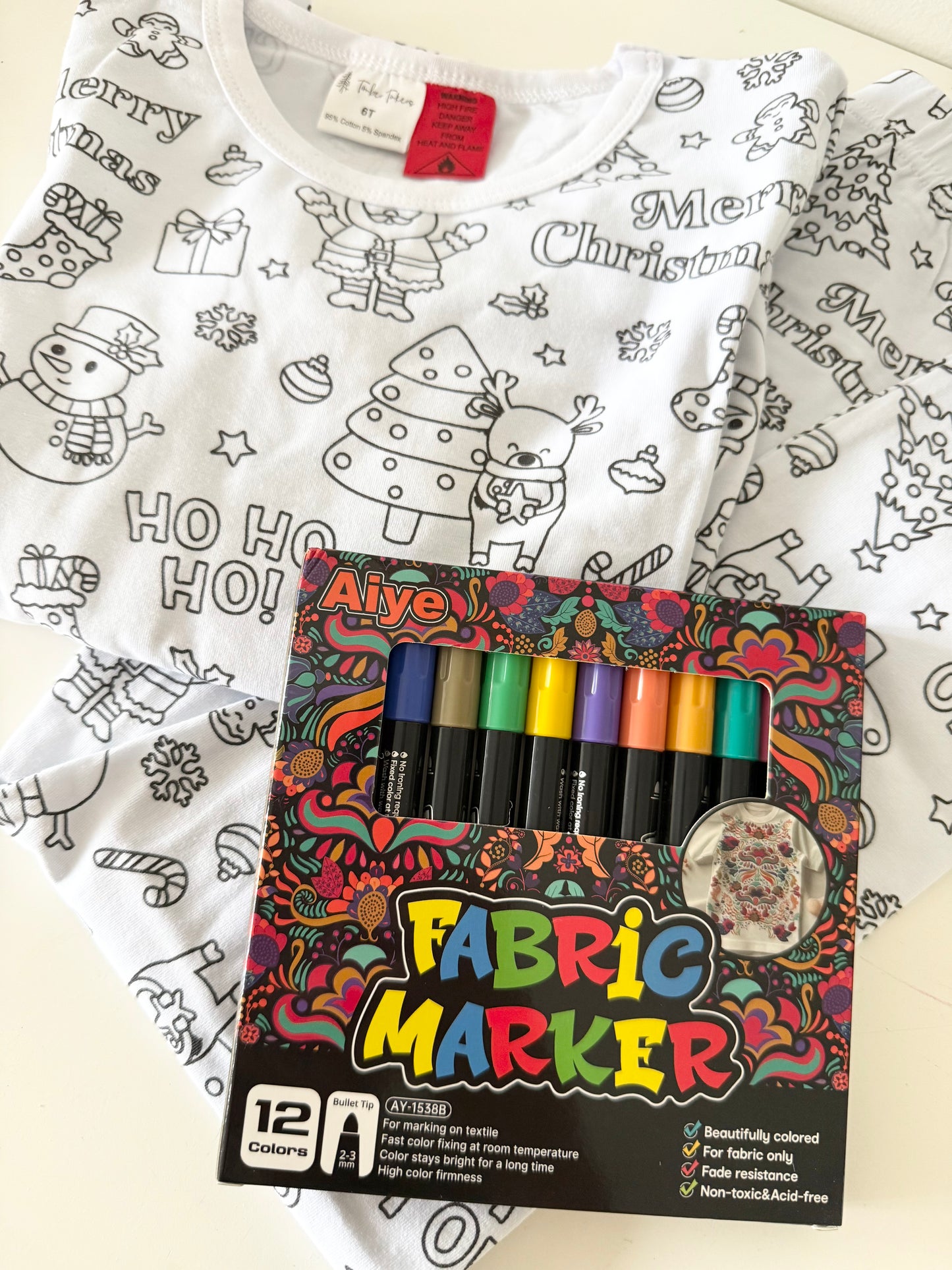 Christmas Drawing Pajamas