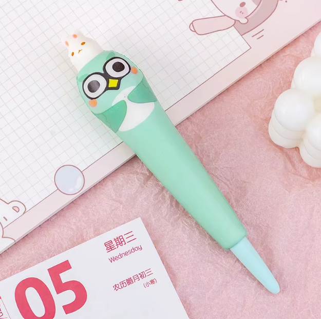 Squishy Character Pen (Black Ink)