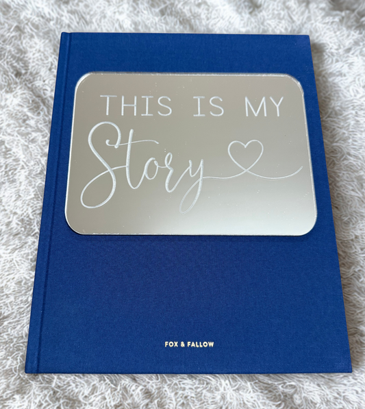 This Is My Story Memoir Journal - SILVER MIRROR