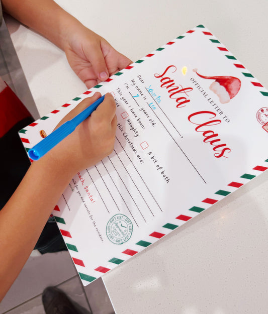 Reuseable Santa Letter