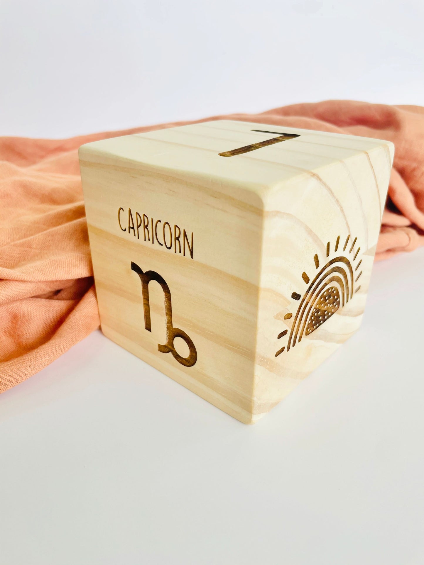 Personalised Wooden Boho Blocks