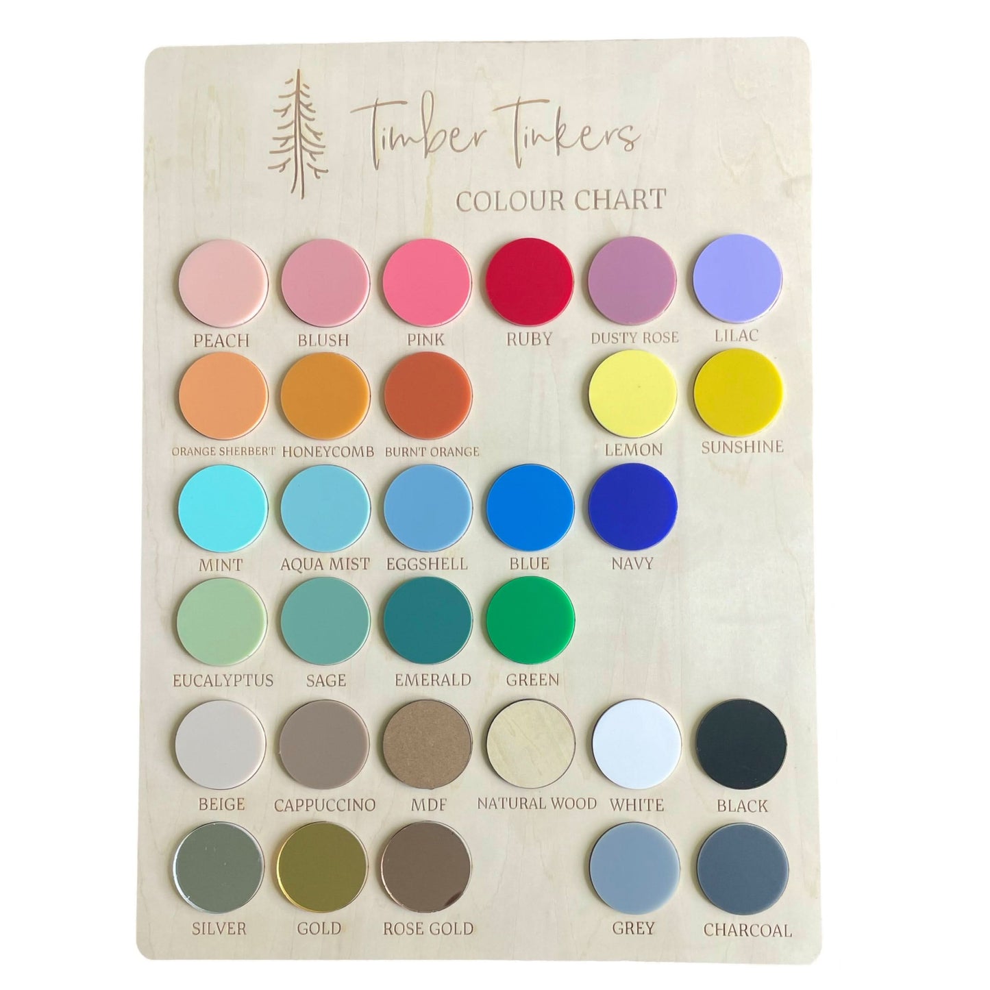 colour chart