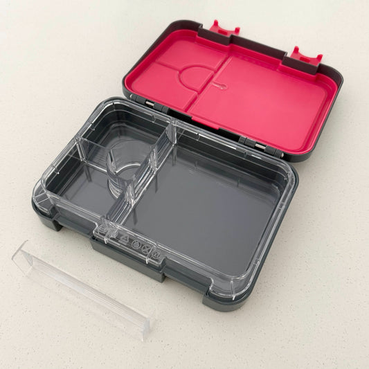 Personalised Lunch Boxes - Black Smiley Face