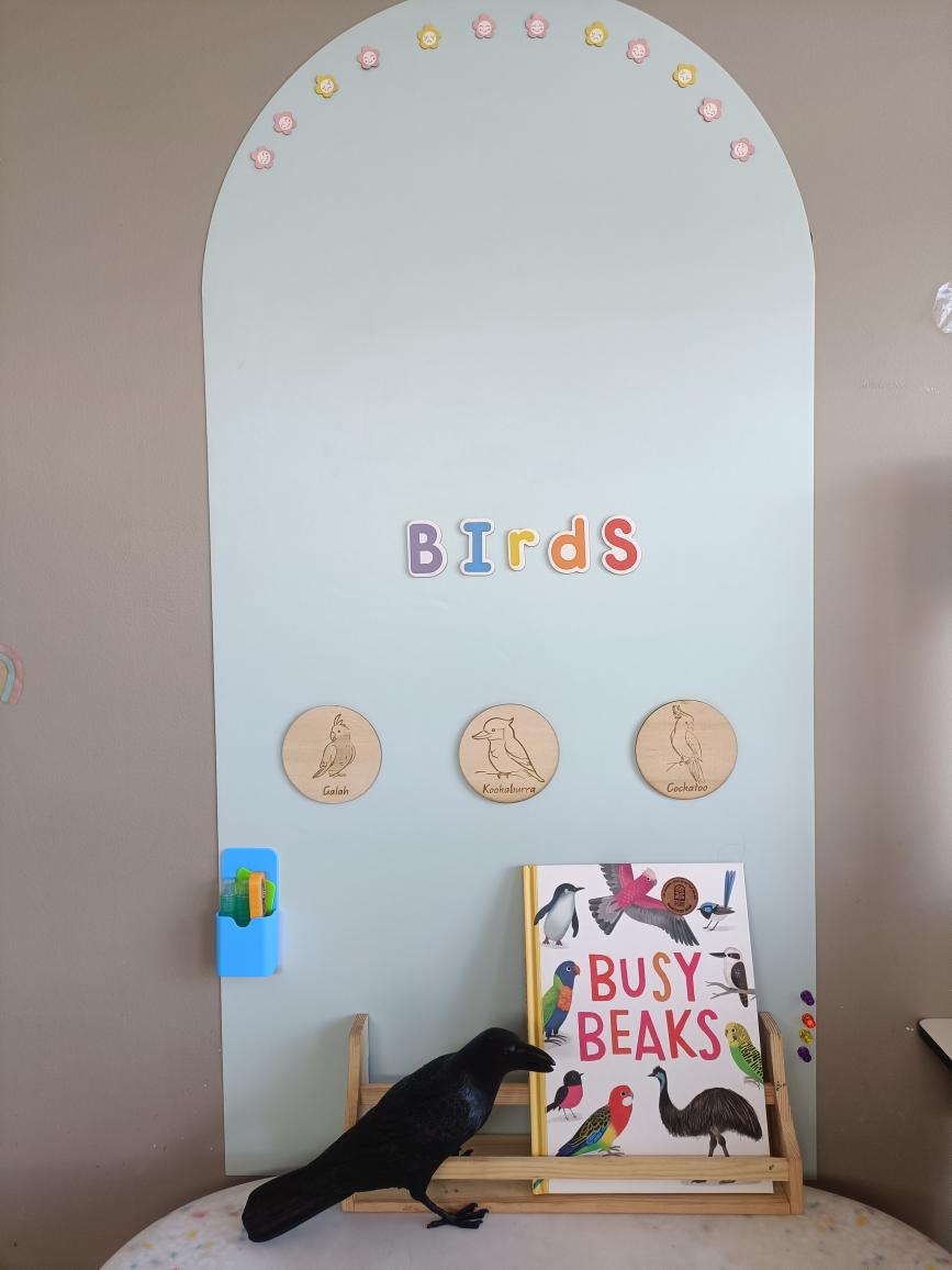 (New) Magnetic Archway Chalkboard Decal - Double Layer