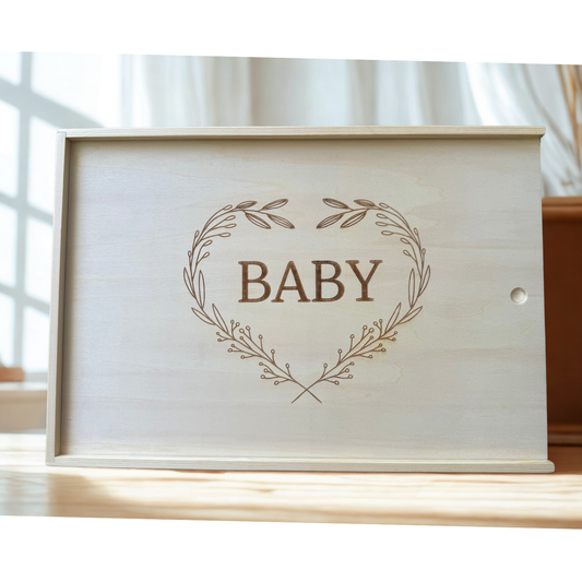 Keepsake Box - Baby Heart