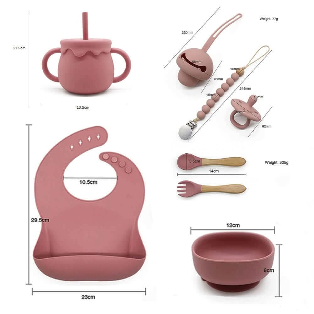 Baby Starting Solids Feeding Gift Box Set