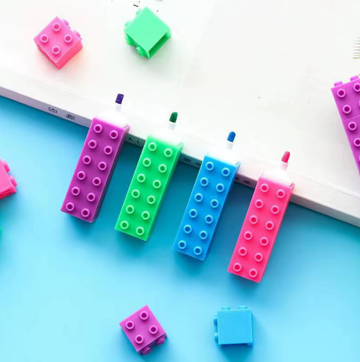 Building Block Highlighter (6 colours per set)