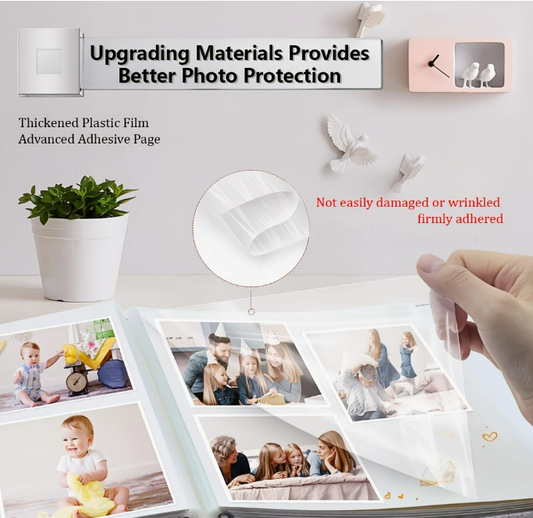 Personalised Floral Letter Photo Album