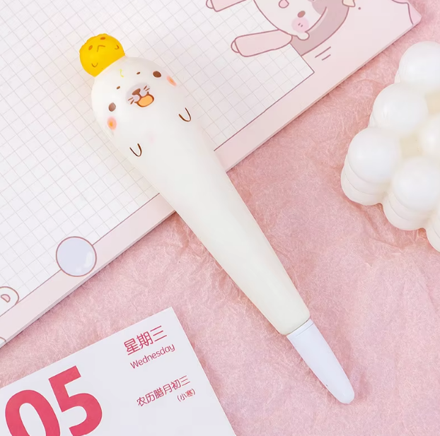 Squishy Character Pen (Black Ink)