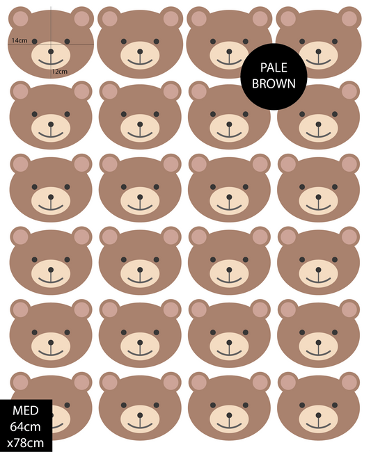 Snuggle Bear Wall Decals