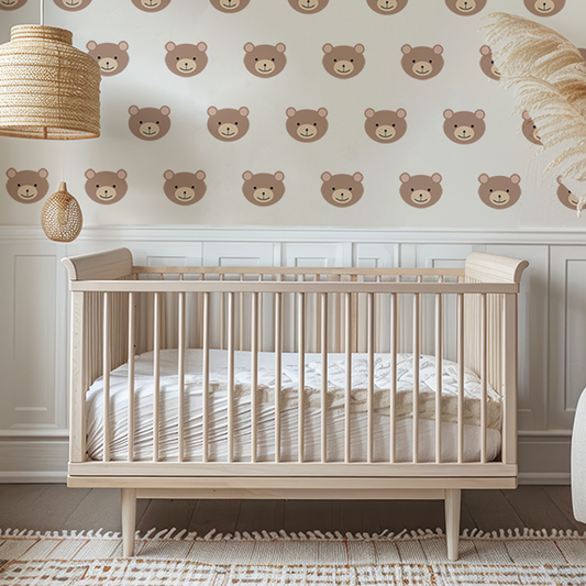 Snuggle Bear Wall Decals