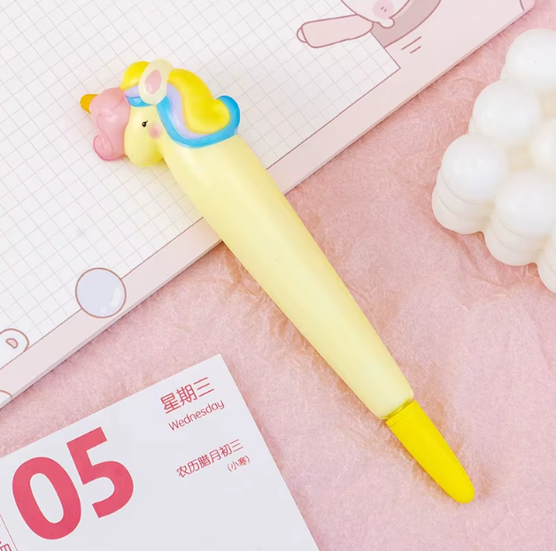 Squishy Character Pen (Black Ink)