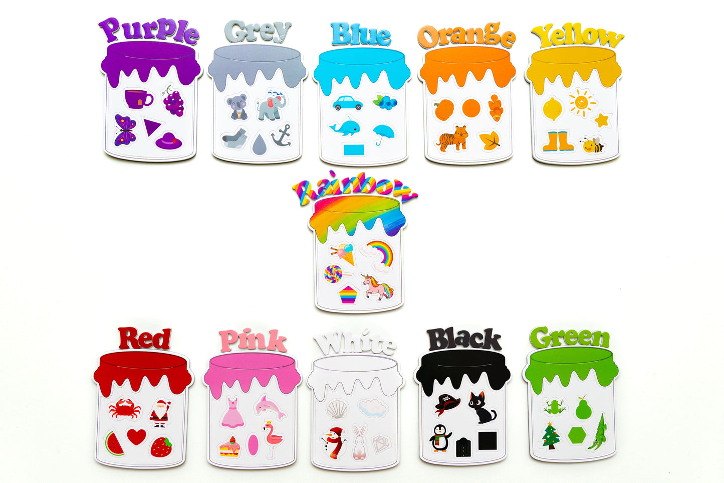 Managtic Colour Sorting and Spelling Set
