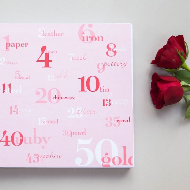 The Anniversary Yearbook - A Once a Year Journal