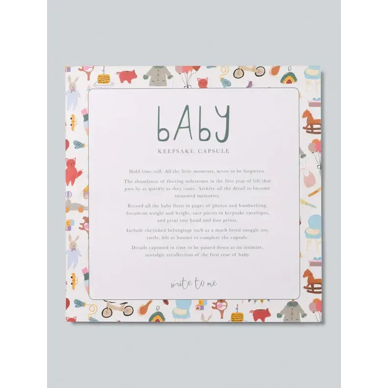 Baby Keepsake Capsule - Timber Tinkers