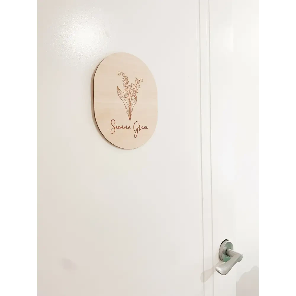 Birth Flower Sign - Timber Tinkers