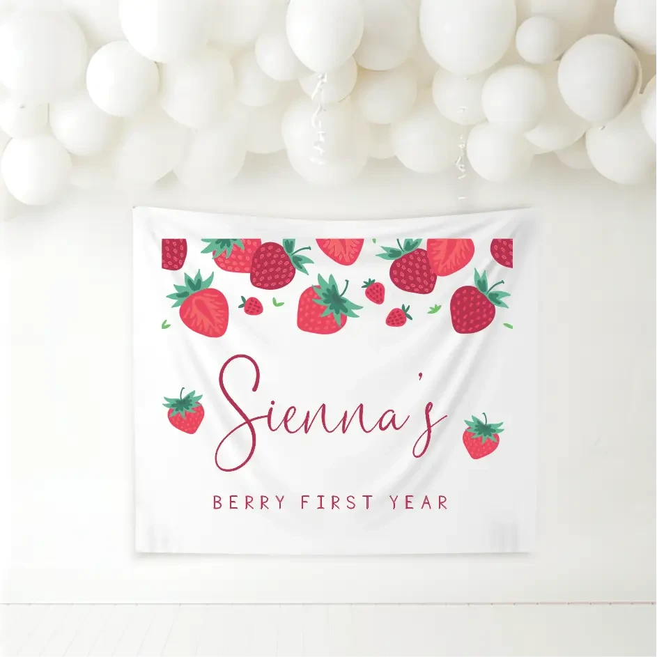 Birthday Banner - Berry - Timber Tinkers