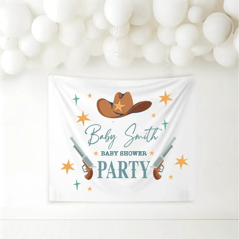 Birthday Banner - Cowboy - Timber Tinkers
