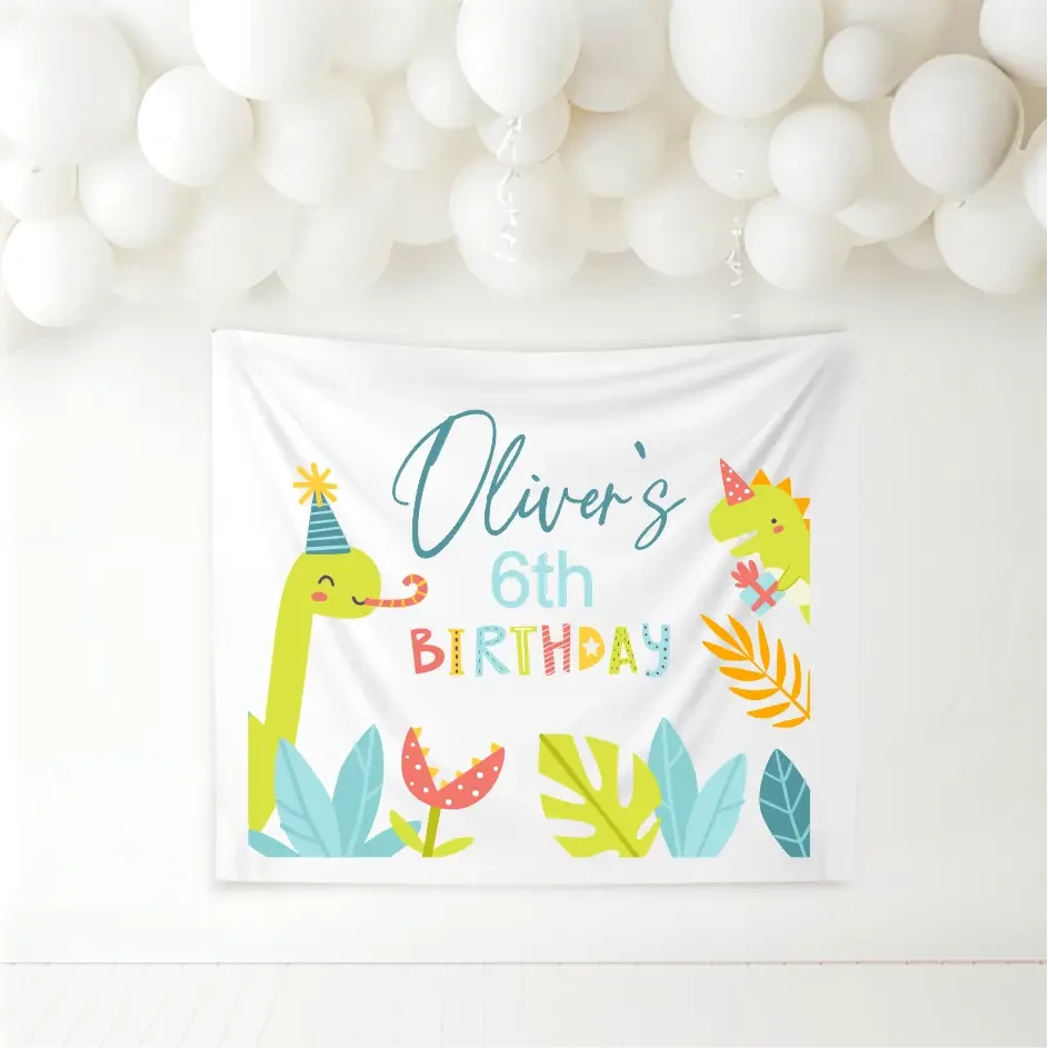 Birthday Banner - Dino - Timber Tinkers