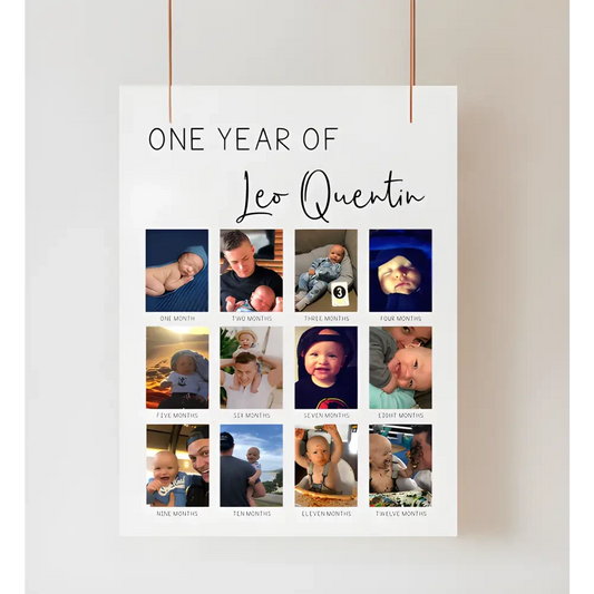 Birthday Board - One year - Timber Tinkers