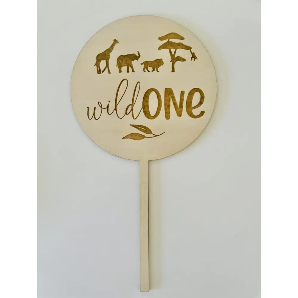 Birthday Board - Safari - Timber Tinkers