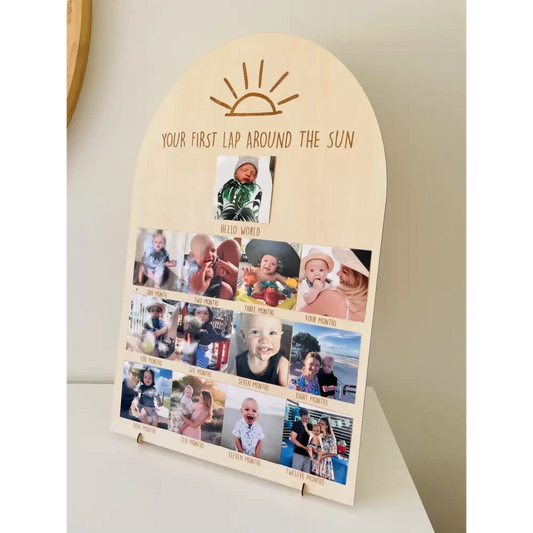 Birthday Board - Sun - Timber Tinkers