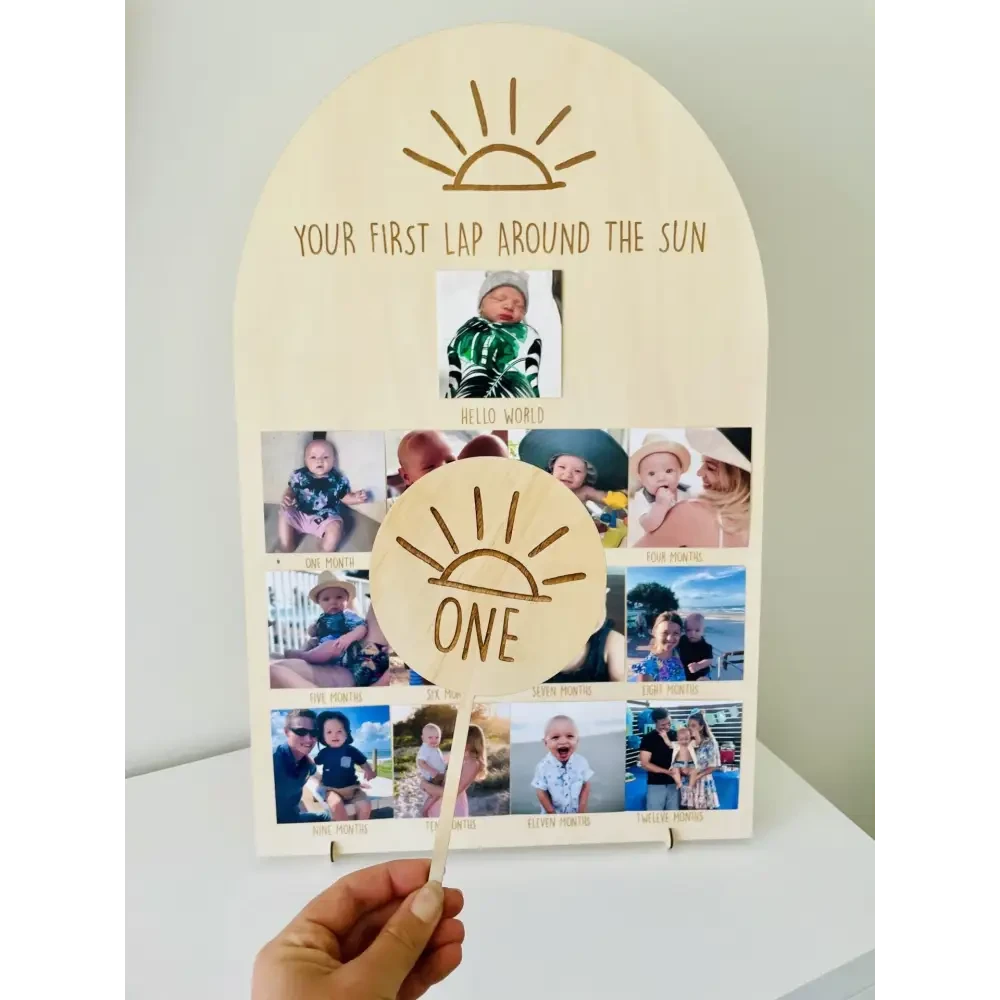 Birthday Board - Sun - Timber Tinkers