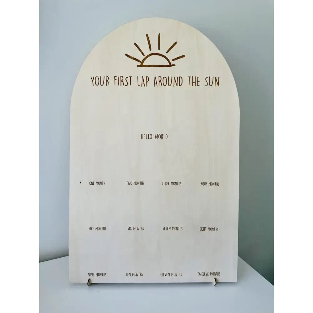 Birthday Board - Sun - Timber Tinkers