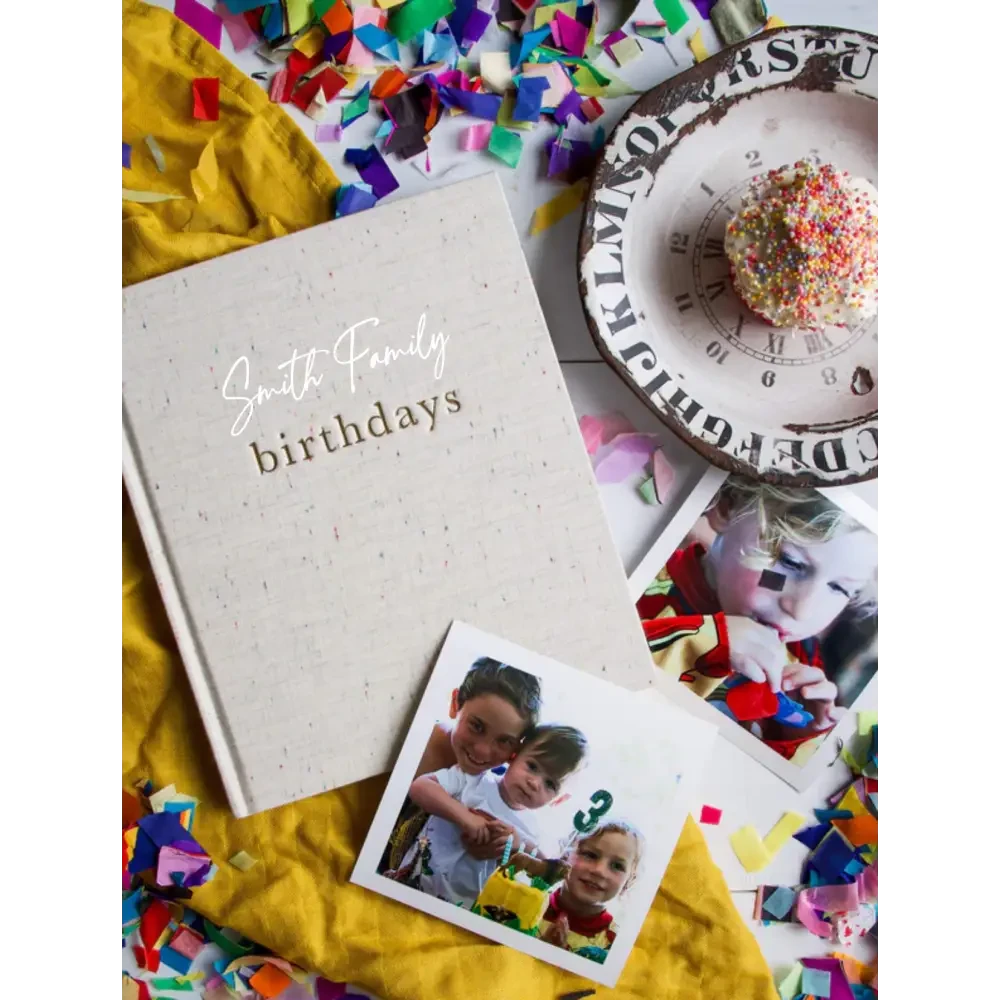 Birthdays. Birthday Memories Book - Timber Tinkers