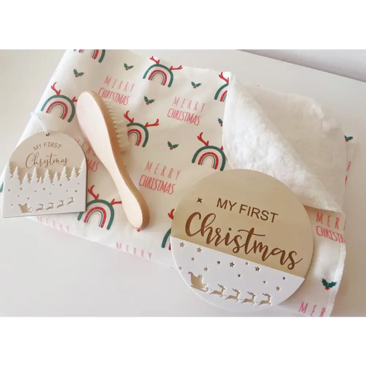 Blanket - Christmas Rainbow - Timber Tinkers