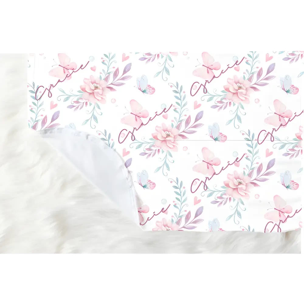 Blanket - Floral Butterfly - Timber Tinkers