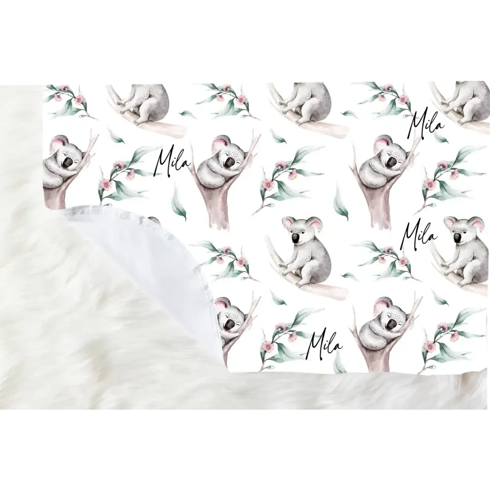 Blanket - Personalised Koala - Timber Tinkers