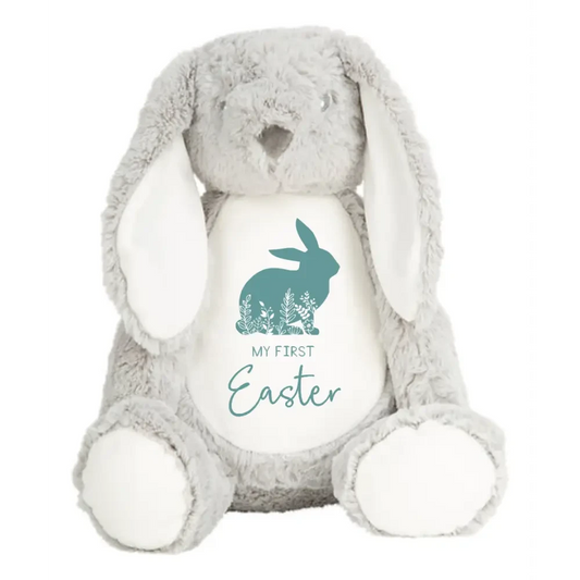 Bunny Plush - First Easter Bunny Floral - Timber Tinkers