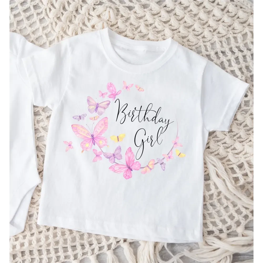 Butterfly Birthday T-Shirt - Timber Tinkers